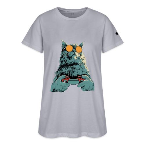 Cat: Fluff Mode On - Under Armour Women's Athletic 2.0 T-Shirt