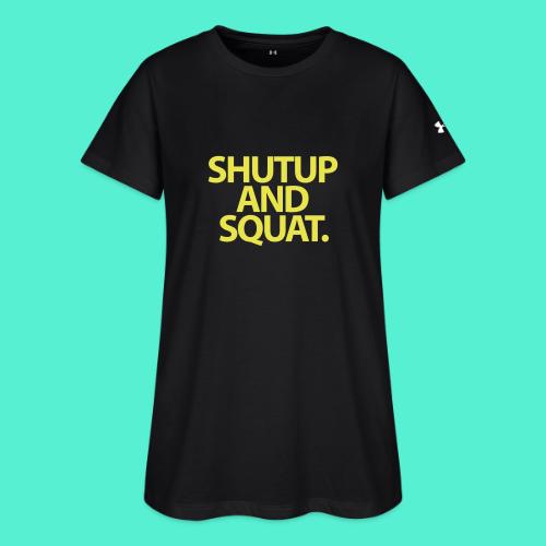 Shutup type Gym Motivation - Under Armour Women's Athletic 2.0 T-Shirt