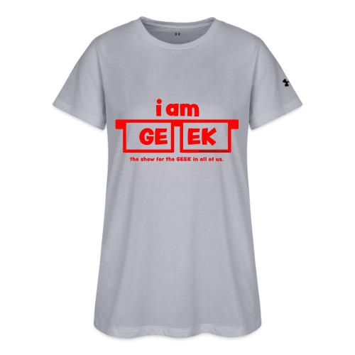 iamGEEK RED - Under Armour Women's Athletic 2.0 T-Shirt