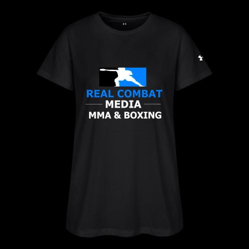 RCM MMA & BOXING Light Blue White Text - Under Armour Women's Athletic 2.0 T-Shirt
