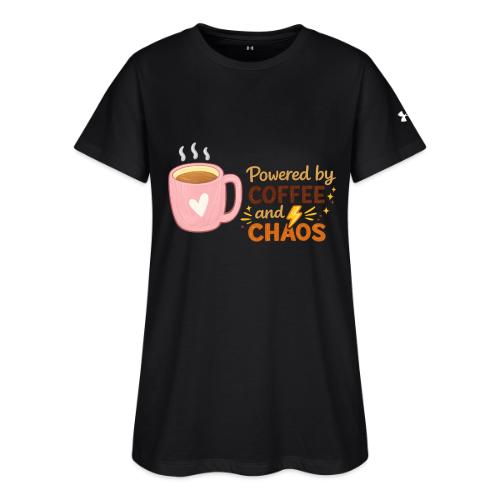 Powered by Coffee and Chaos - Under Armour Women's Athletic 2.0 T-Shirt