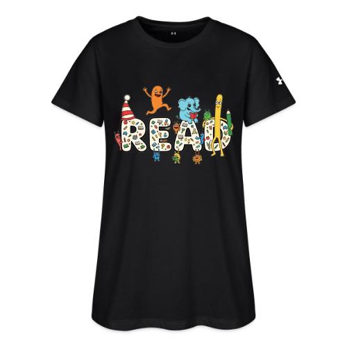 Whimsical READ Kids Cartoon - Under Armour Women's Athletic 2.0 T-Shirt