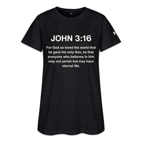 John 3:16 Christian Apparel – White - Under Armour Women's Athletic 2.0 T-Shirt