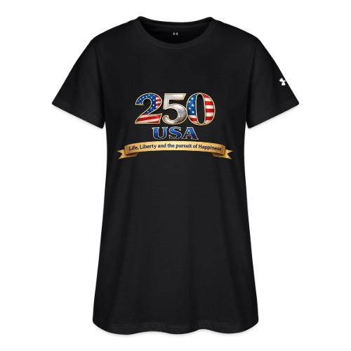 250 USA Liberty Banner - Under Armour Women's Athletic 2.0 T-Shirt