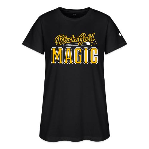 Black & Gold Magic - Under Armour Women's Athletic 2.0 T-Shirt