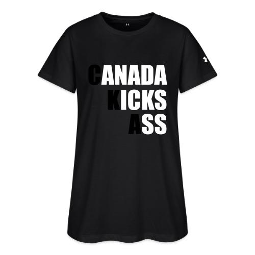 Canada Kicks Ass Vertical - Under Armour Women's Athletic 2.0 T-Shirt