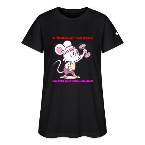Cheese Lifter 3000 | Funny Gym Rat Mouse tshirt - Under Armour Women's Athletic 2.0 T-Shirt