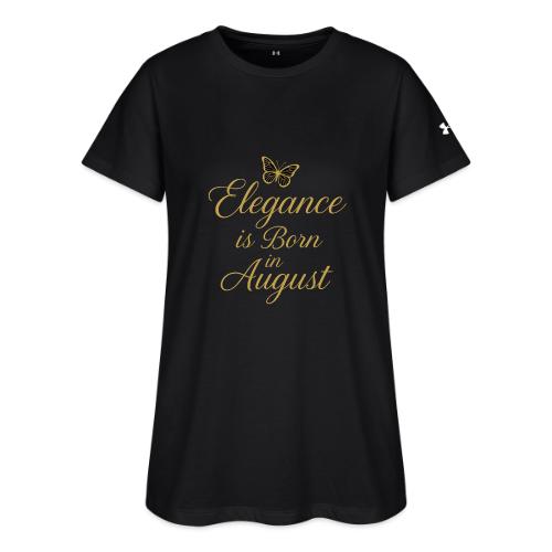 Elegance Is Born in August | Gold Butterfly - Under Armour Women's Athletic 2.0 T-Shirt
