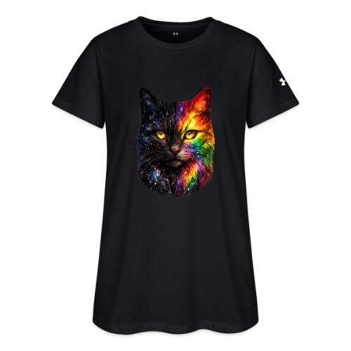 Cosmic Galaxy Rainbow Cat - Under Armour Women's Athletic 2.0 T-Shirt