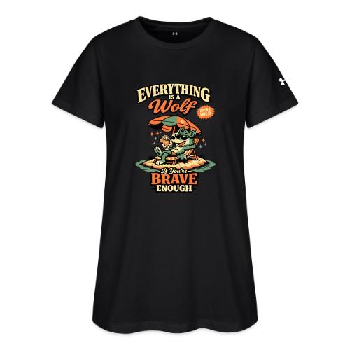 Everything Is A Wolf – Retro Chill - Under Armour Women's Athletic 2.0 T-Shirt