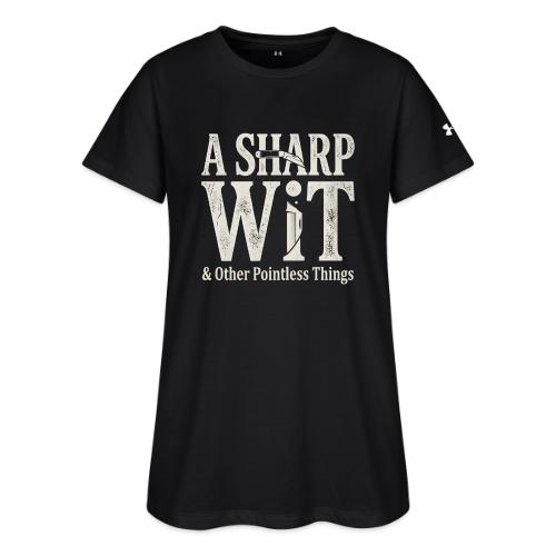 A Sharp Wit & Other Pointless Things - Knife Pun - Under Armour Women's Athletic 2.0 T-Shirt