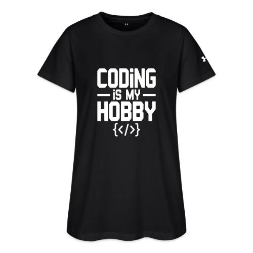 Coding Is My Hobby Typography - Under Armour Women's Athletic 2.0 T-Shirt