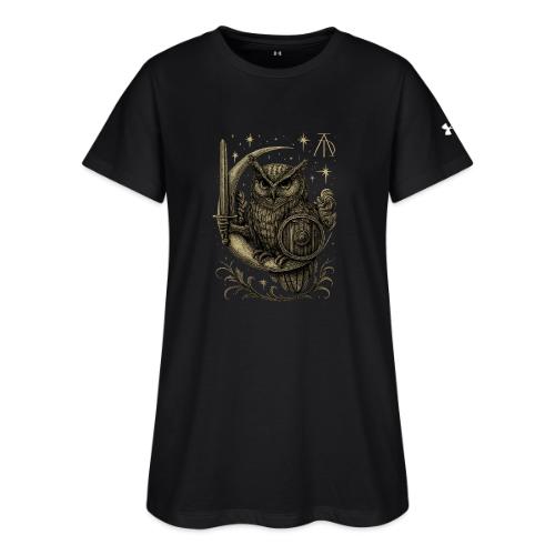 Moon Warrior Owl – Celestial Strength Tee - Under Armour Women's Athletic 2.0 T-Shirt
