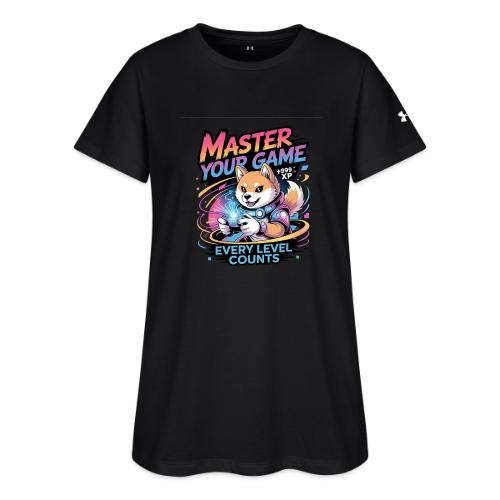 Cute Gamer Shiba Inu Level Up - Under Armour Women's Athletic 2.0 T-Shirt