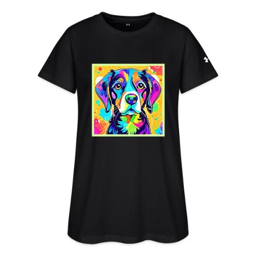 Rainbow Dog Portrait Design - Under Armour Women's Athletic 2.0 T-Shirt