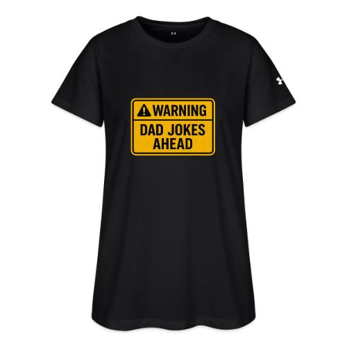 Fathers Day Gift Warning Dad Jokes Ahead T-Shirt - Under Armour Women's Athletic 2.0 T-Shirt