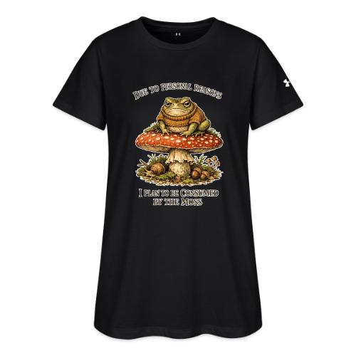Frog Consumed by Moss Cottagecore Aesthetic - Under Armour Women's Athletic 2.0 T-Shirt