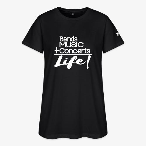 Music is Life - Under Armour Women's Athletic 2.0 T-Shirt