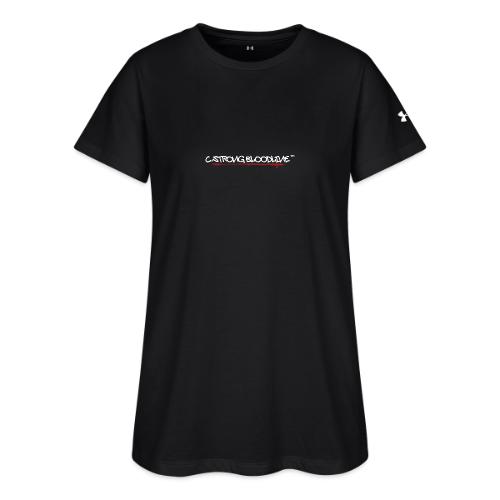 C.Strong Bloodline Logo (White) - Under Armour Women's Athletic 2.0 T-Shirt