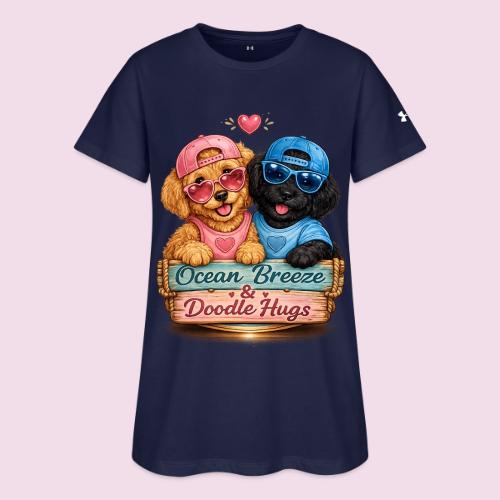 Ocean Breeze & Doodle Hugs - Under Armour Women's Athletic 2.0 T-Shirt