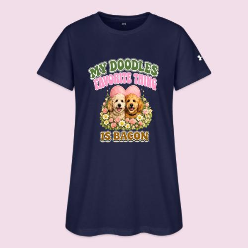 My Doodles Favorite Thing Is Bacon - Under Armour Women's Athletic 2.0 T-Shirt