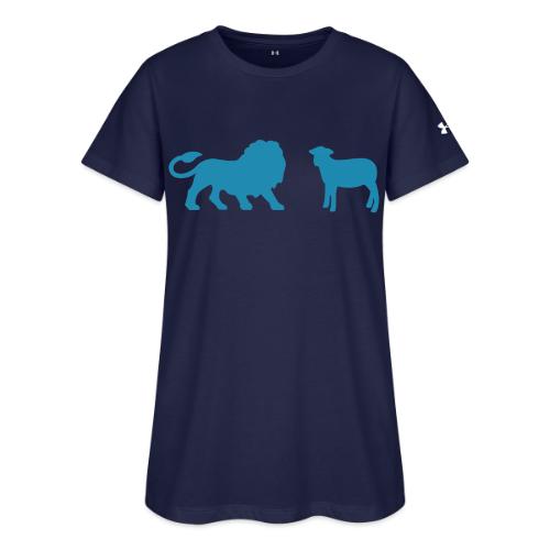 Lion and the Lamb - Under Armour Women's Athletic 2.0 T-Shirt