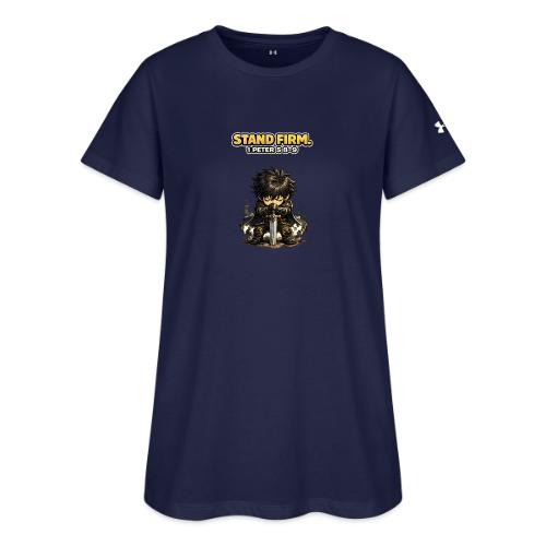 Stand Firm Chibi Warrior | 1 Peter 5:8-9 - Under Armour Women's Athletic 2.0 T-Shirt