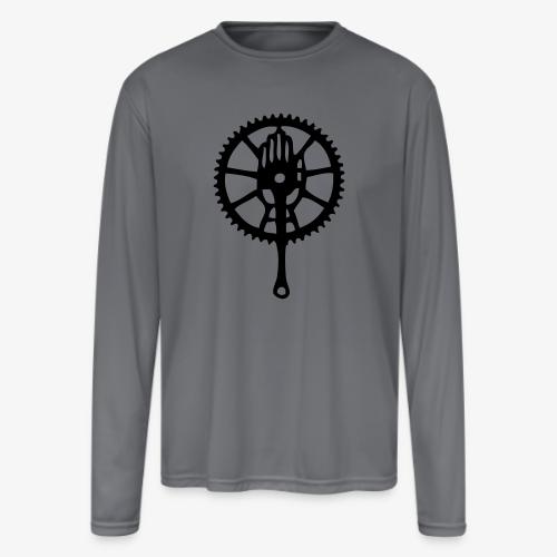 Rudge Chainring - Men's Moisture Wicking Performance Long Sleeve T-Shirt