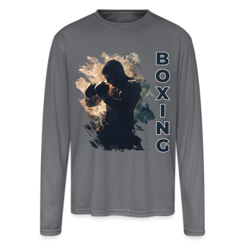 Boxing Ready - Men's Moisture Wicking Performance Long Sleeve T-Shirt
