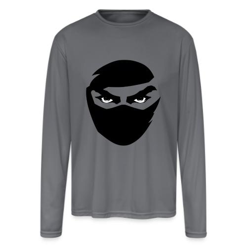Shadow Veil Warrior - Men's Moisture Wicking Performance Long Sleeve T-Shirt