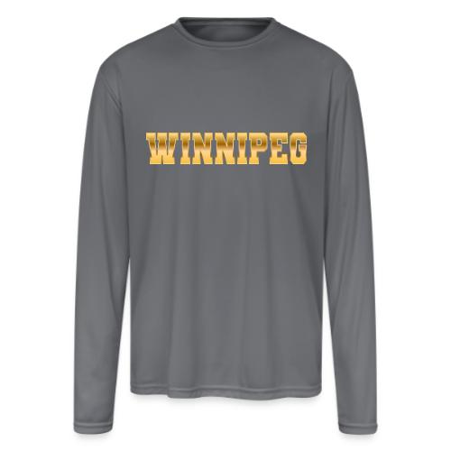 Winnipeg - Men's Moisture Wicking Performance Long Sleeve T-Shirt