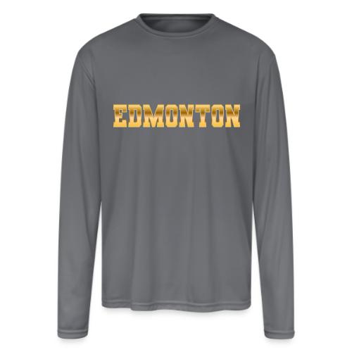 Edmonton - Men's Moisture Wicking Performance Long Sleeve T-Shirt