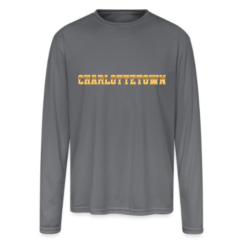 Charlottetown - Men's Moisture Wicking Performance Long Sleeve T-Shirt
