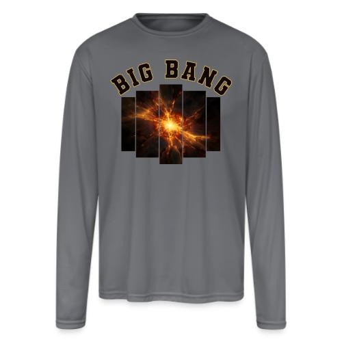 Big Bang Horizon - Men's Moisture Wicking Performance Long Sleeve T-Shirt