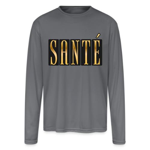 Golden Health - Men's Moisture Wicking Performance Long Sleeve T-Shirt