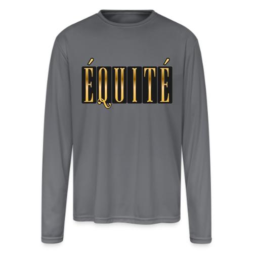 Golden Fairness - Men's Moisture Wicking Performance Long Sleeve T-Shirt