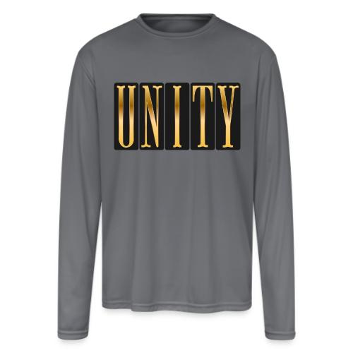 Golden Unity - Men's Moisture Wicking Performance Long Sleeve T-Shirt