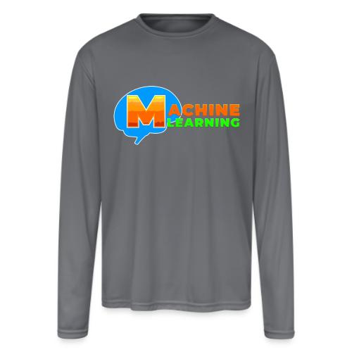Machine learning - Men's Moisture Wicking Performance Long Sleeve T-Shirt