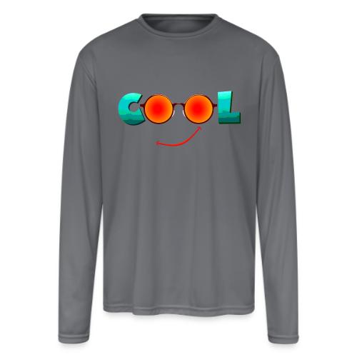 Stay Cool Chill Vibes Design - Men's Moisture Wicking Performance Long Sleeve T-Shirt