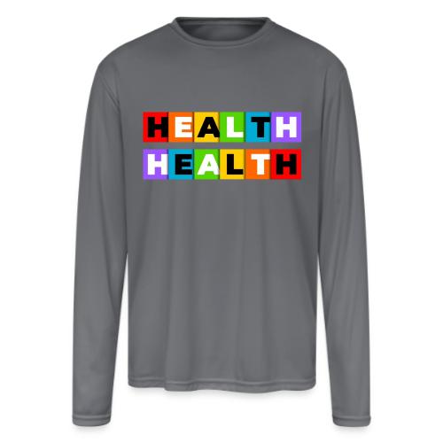 Health in Color - Men's Moisture Wicking Performance Long Sleeve T-Shirt