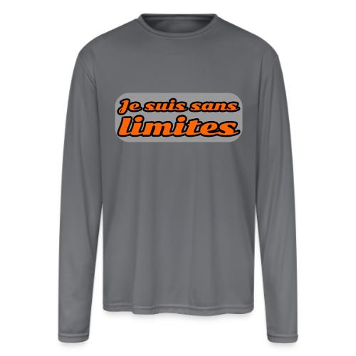Boundless - Men's Moisture Wicking Performance Long Sleeve T-Shirt