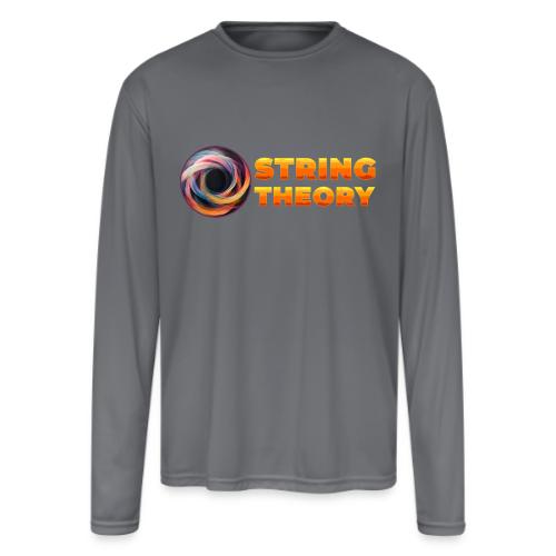 String Theory! - Men's Moisture Wicking Performance Long Sleeve T-Shirt