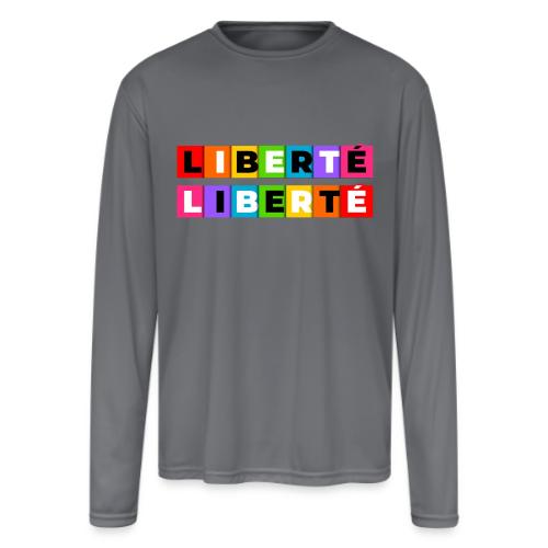 Freedom in colour - Men's Moisture Wicking Performance Long Sleeve T-Shirt