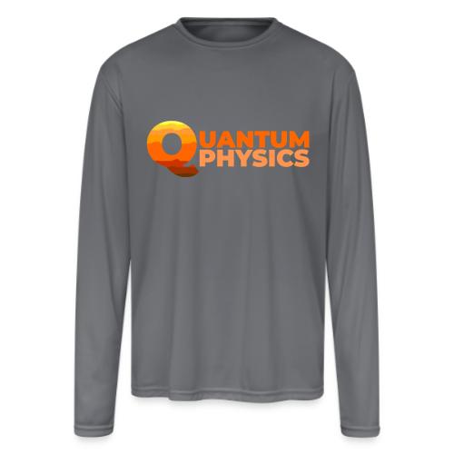 Quantum Physics - Men's Moisture Wicking Performance Long Sleeve T-Shirt