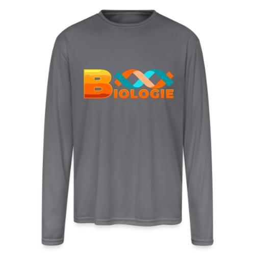 Biology: Life Revealed - Men's Moisture Wicking Performance Long Sleeve T-Shirt