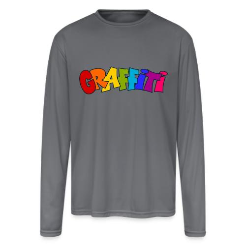 Graffiti - Men's Moisture Wicking Performance Long Sleeve T-Shirt