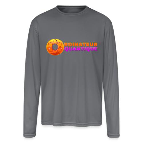 Quantum Computer: Quantum Logic Liberated - Men's Moisture Wicking Performance Long Sleeve T-Shirt