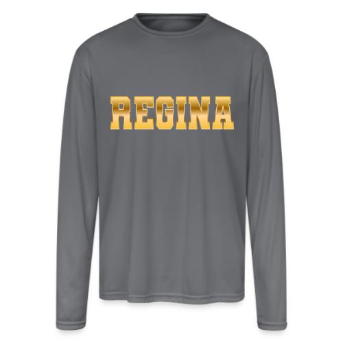 Regina - Men's Moisture Wicking Performance Long Sleeve T-Shirt
