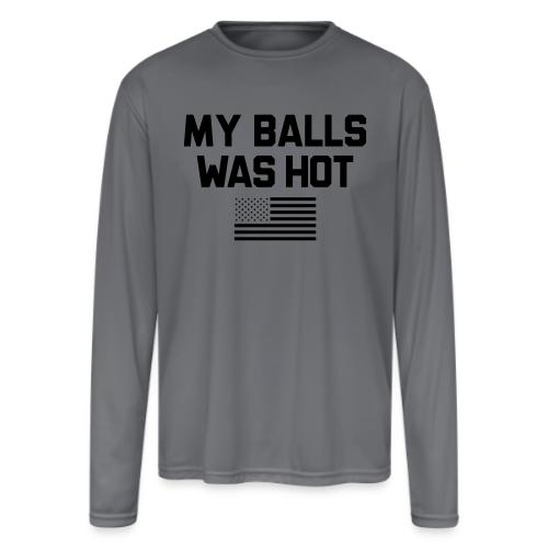 mbwh - Men's Moisture Wicking Performance Long Sleeve T-Shirt