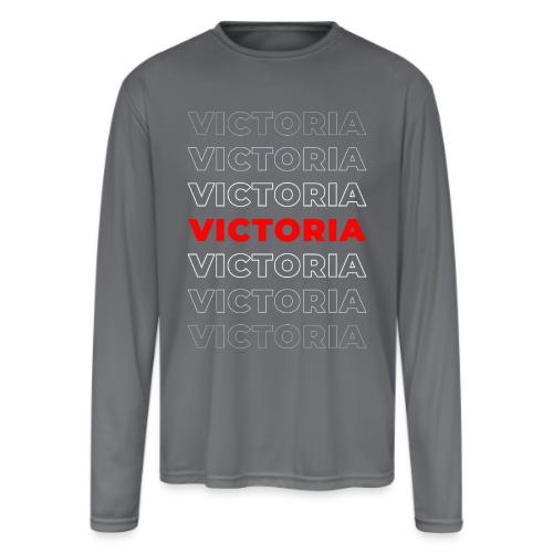Victoria Vibe - Men's Moisture Wicking Performance Long Sleeve T-Shirt